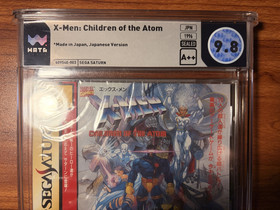 X-Men: Children of the Atom BRAND NEW SEALED Sega Saturn Japan WATA PSA 9.8 A++
