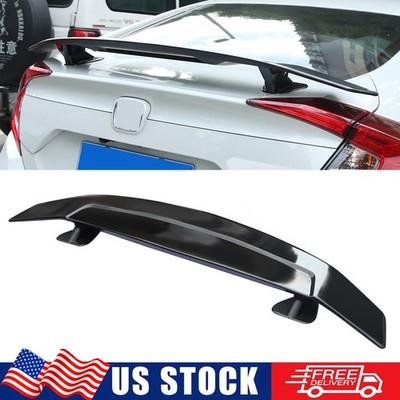 47'' / 1.2M Car Rear Upper Trunk Spoiler Lip Trunk Wing Gloss Black Universal ABS