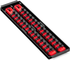 Ernst Mfg. 8493 RD Socket BOSS Tray High-Density System with (2) Red 13" Sock...