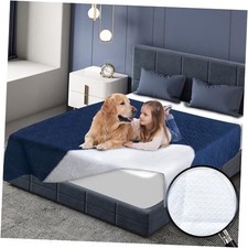 Waterproof Dog Bed Cover Pet Blanket, Dog Bed Cover Blanket for 102" x 82"