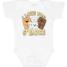 Inktastic I Love You S'more Baby Bodysuit Valentine Valentines First 1st My Cute