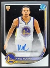 2025-26 Bowman Will Richard Chrome Auto #BCA-WI RC Golden State Warriors MS2