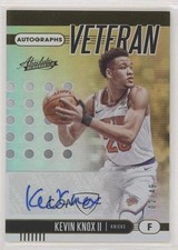 2019-20 Panini Absolute Memorabilia Veteran Level 1 2/49 Kevin Knox II Auto 0t1