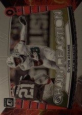 2025 Panini Donruss Optic De'Von Achane Chain Reaction #3 Miami Dolphins