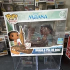 Funko Pop! Rides Disney Moana & Pua on Boat Funko Shop Exclusive #62