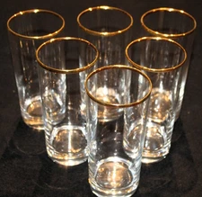 Cristal D'Arques Viva Set Of Six Highball Glasses