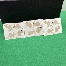 Mrs. Grossman RARE 1983 Tiny Mouse Stickers/ 3 Unused Mods