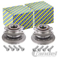 2X SNR RADLAGER-SATZ Vorne Passend FÜR MAN TGE VW Crafter Links+Rechts
