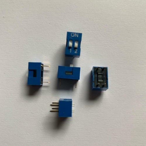 5x Interruttore DIP SMD Interruttore A Slitta 8 Polo Knitter - Foto 3