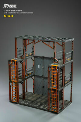 JOYTOY 1/18 Diorama Mecha Depot Wartungsbereich Staging Area Scene Model Toys