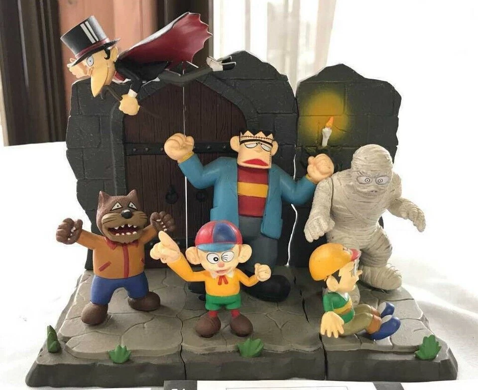 Figure CARLETTO PRINCIPE DEI MOSTRI KAIBUTSU KUN Full Set diorama Furuta Japan - Immagine 2 di 2