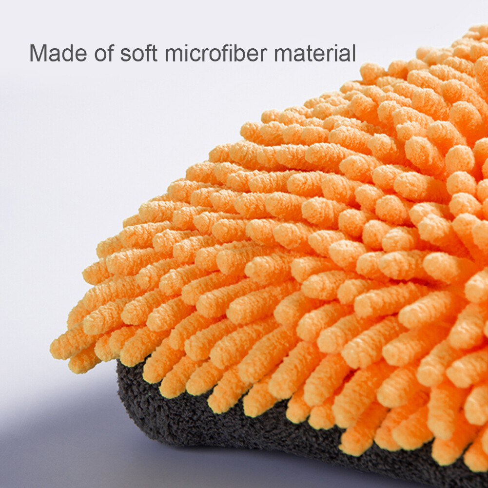 Car Cleaning Gloves Chenille Cleaning Cloth Towel Car Accessories