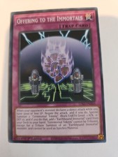 Yugioh LDS3-EN059 Offering To The  Immortals in hand