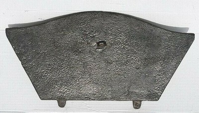 Original Antique Victorian Cast Iron Fireplace Spare Parts Rear