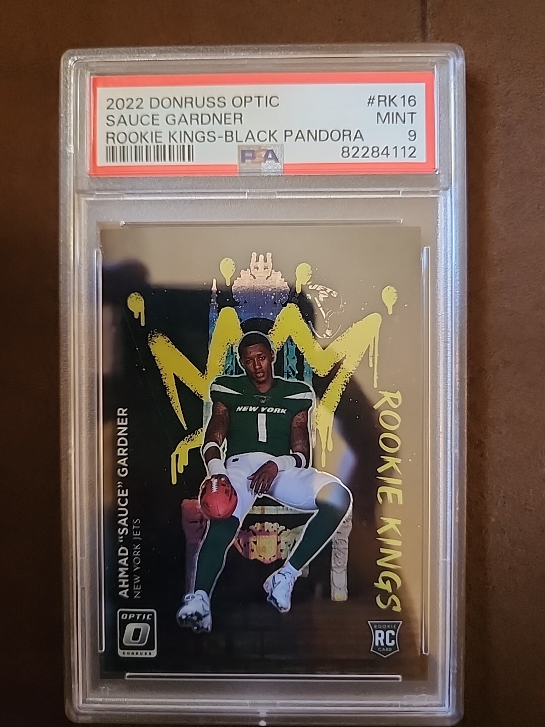 Sauce Gardner Panini Donruss Optic Rookie Kings #RK16 Black Pandora