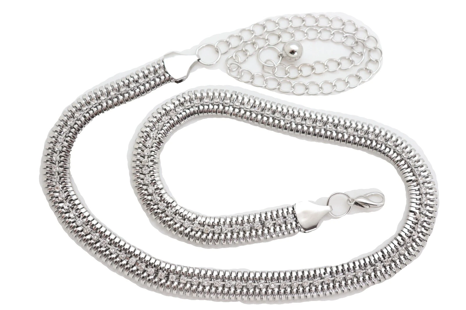 Cinto de corrente com miçangas Cintos Floral para mulheres