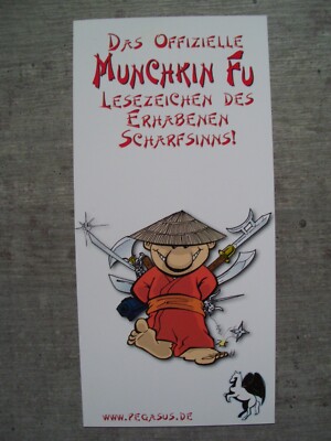 The Official ''''Munchkin Fu'''' Bookmark of Sublime Sense!