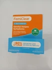 FemiClear for Genital Herpes Symptoms • MULTI-SYMPTOM • Organic 11/25 NEW 0.5 Oz