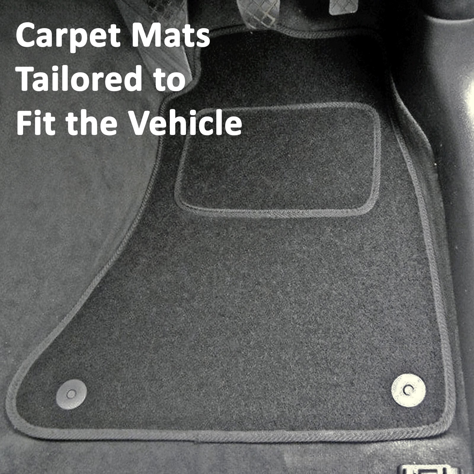 For BMW 3 Series 2012-2018 Tailored Carpet Car Mats 4pc Floor Set F30 Saloon