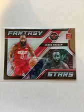 2021 donruss basketball Fantasy Stars James Harden