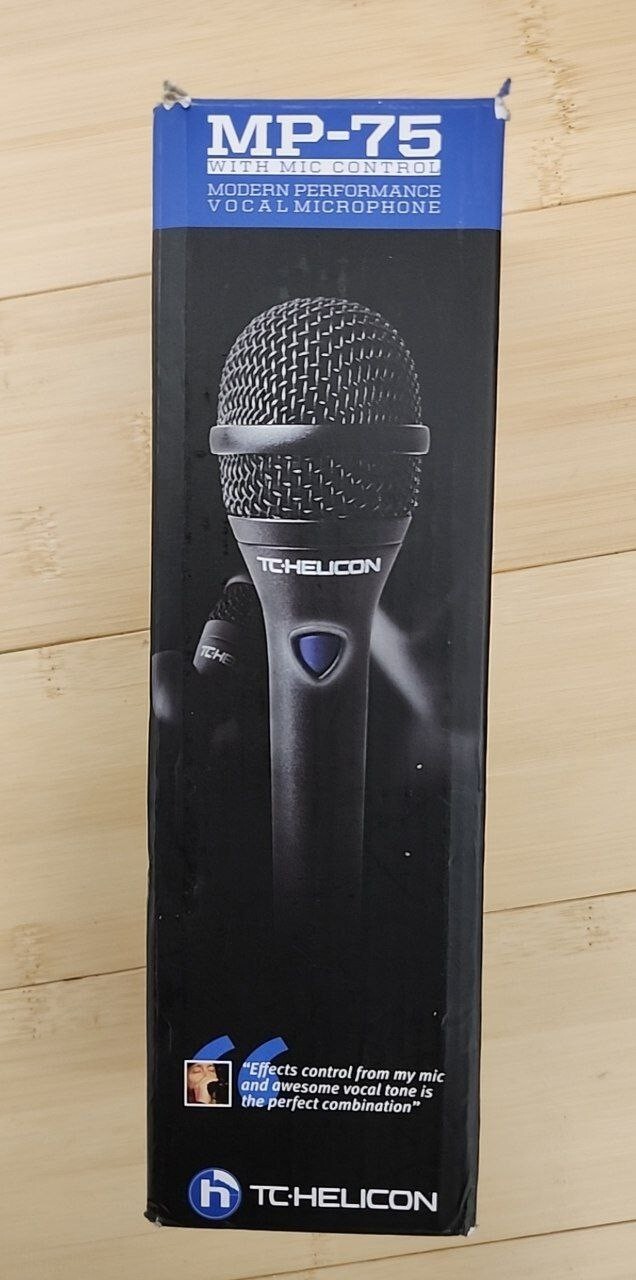 TC Helicon MP-75 Dynamic Vocal Microphone with effects control New