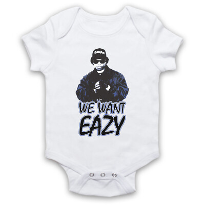 EAZY-E WE WANT EAZY GANGSTA N.W.A. INOFFIZIELLES BILD BABY MITWACHSENDER BABYANZUG GESCHENK