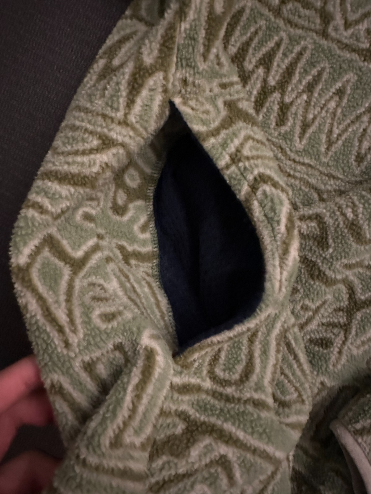Rare 90s Patagonia Synchilla Snap-T Men’s M Sagebrush Switchback image 3