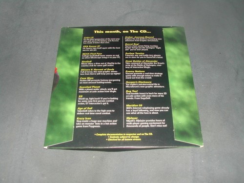 PC Gamer Magazine Demo Disc 3.1 APRILY 1997 THE SPORTS - Picture 2 of 7