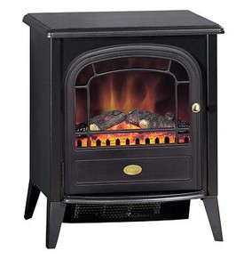 Dimplex Club Led 2kw Optiflame Electric Stove Matt Black Led