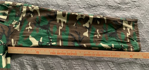 Vintage Deerskin Flannel Mens Camouflage Hunting Shirt & Pants Made USA Med 34 - Picture 16 of 17
