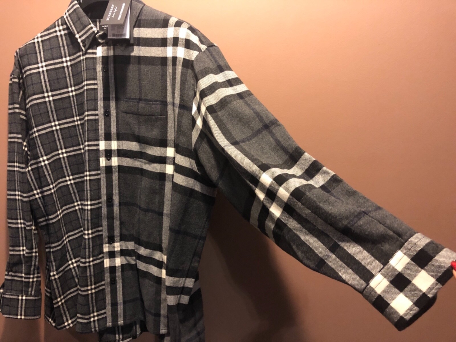 burberry x gosha flannel