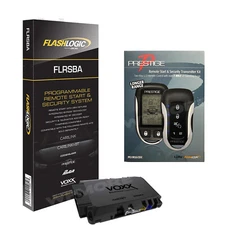 Prestige PE1M2LCDZ 2-Way LCD Remote Start Security Transmitter Kit 1-Mile Range