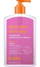 B.Tan Clear Self Tan Gel  Glow Your Own Way - Transfer-Resistant Self Tanning G