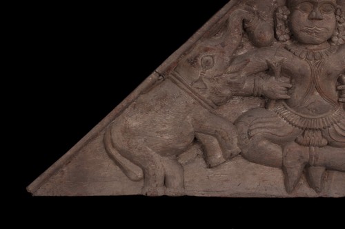 Indien 19. Jh. Holz - A Carved Wood Relief Panel Deccan Southern India - Inde - Picture 2 of 5