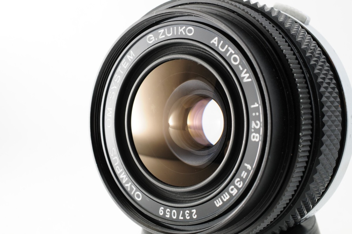 Olympus OM System G.Zuiko Auto-W 35mm F2.8 MF Lens Free Ship Olympus OM System G.Zuiko Auto-W 35mm F2.8 MF Lens Free Ship
