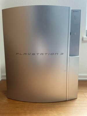 SONY PLAYSTATION 3 PS3 Satin silver CECHL00 Console 80GB F/S