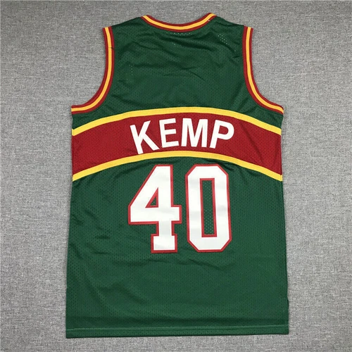 Sudadera neutra 7 colores Seattle SuperSonics # 40 Shawn Kemp talla S-XXL nueva - Imagen 11 de 29