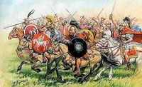 Republican Rome Cavalry Figure Kunststoff Kit 1:72 Modell Zvezda