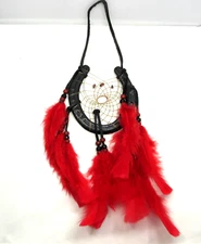Native American Horse Shoe Dream Catcher, Good Luck DreamCatcher  COA #176