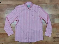 Jack Wills men pink shirt sz L