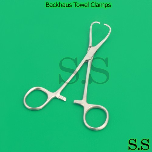 O.R. Grade BACKHAUS TOWEL Clamps Forceps 3.5 Surgical Veterinary - Foto 14