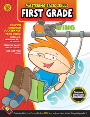 Mastering Basic SkillsÂ  First Grade Activity Book - Paperback - GOOD