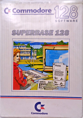 COMMODORE 128 -- SUPERBASE 128 (COMMODORE 562802 - DISK)