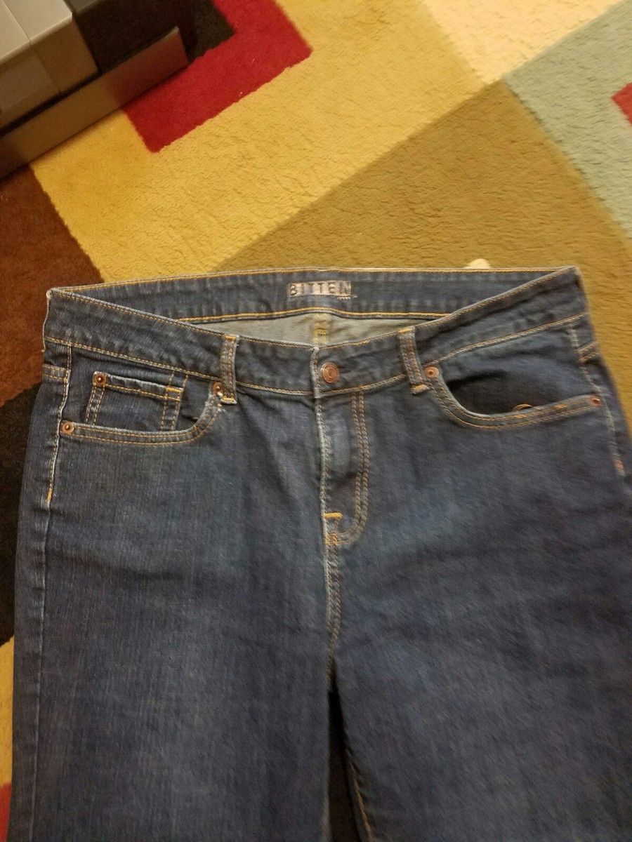 Jean Bleu Femme Bitten By Sarah Jessica Parker - Taille 12R Regular - Coupe Droite - Occasion Très Bon état