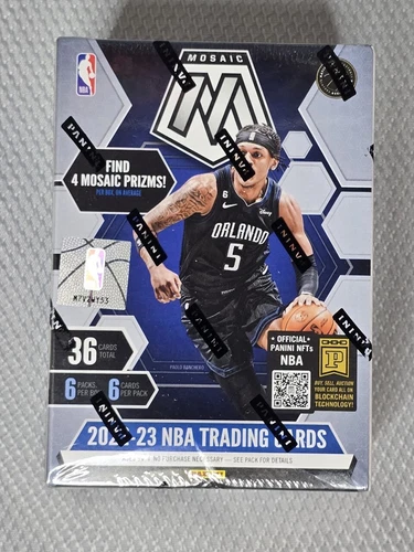 2022/23 PANINI MOSAIC BASKETBALL FACTORY SEALED BLASTER BOX 36 NBA CARDS