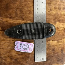 Qnty (1) Vintage Remington Black Plastic Butt Pad 4938