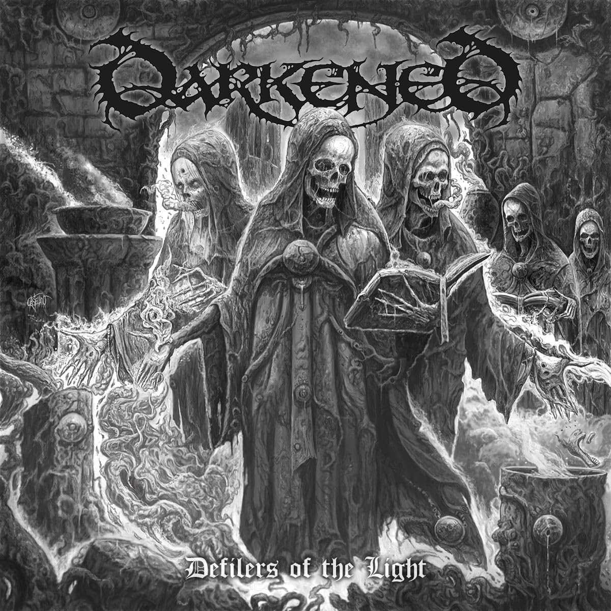 Darkened Defilers Of The Light Cd New And Sealed