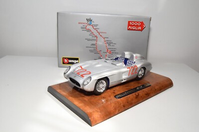 B69 1:18 BBURAGO BURAGO MERCEDES-BENZ 300 SLR M.M. MILLE MIGLIA 2004 MIB RARE! 2