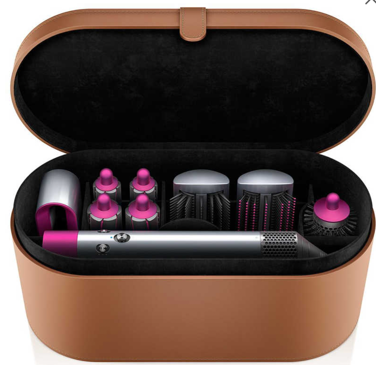 Dyson Airwrap Complete Hair styler Nickel Fuchsia HS01 COMP FN