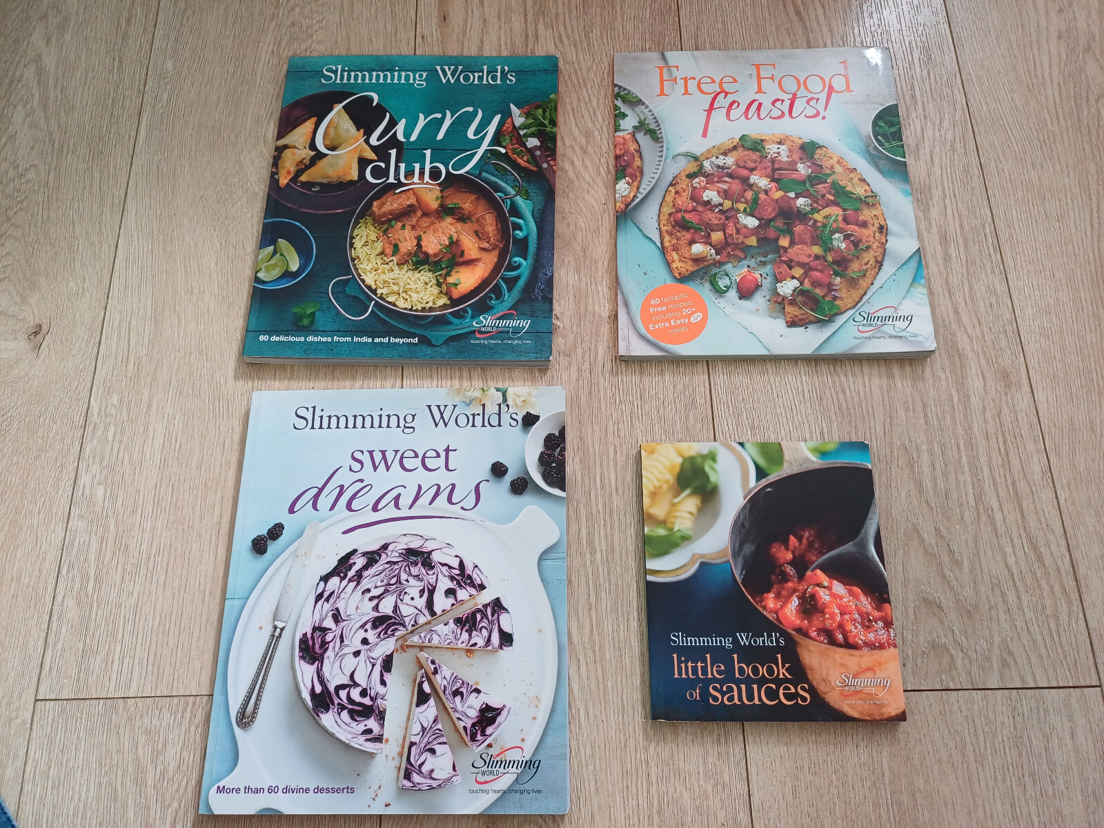 4 X Slimming World Recipe Books Bundle Job Lot eBay